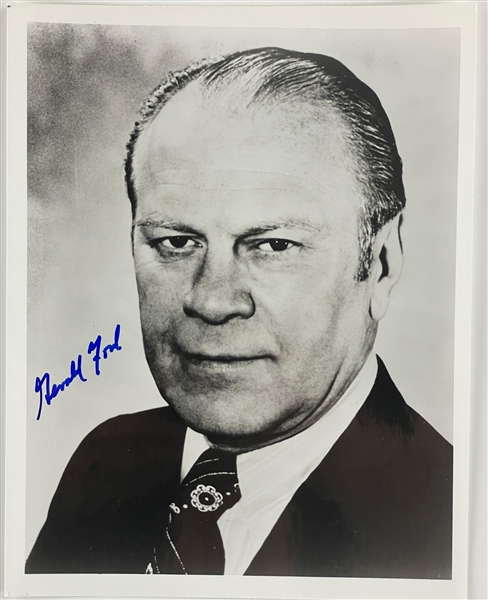 President Gerald Ford Signed 8x10 Photo (BAS)
