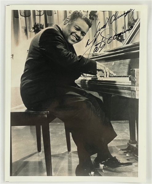 Fats Domino Signed 8x10 Photo (BAS)