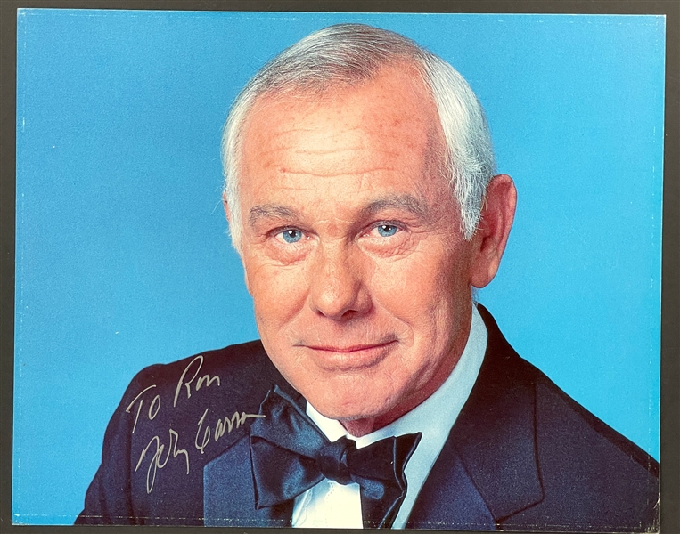 Classic TV Stars Signed 8x10 Collection of 15 Different (BAS) Incl. Johnny Carson and Others