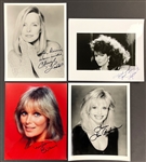 Classic TV Stars Signed 8x10 Collection of 15 Different (BAS) Incl. Johnny Carson and Others