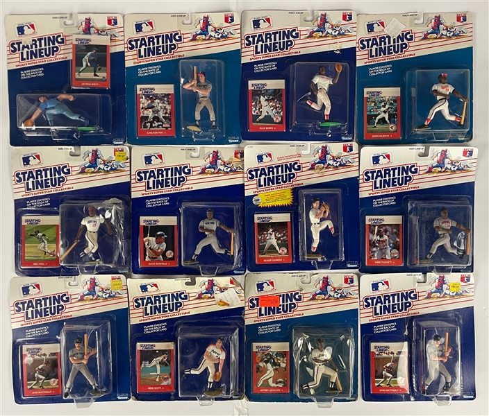 1988 Starting Lineup Baseball Collection of 24 Incl. Tony Gwynn, Mark McGwire and Others