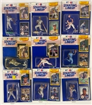 1990 Starting LIneup Baseball Collection of 37 Incl. Ken Griffey, Jr. and ALL 7 Extended Figures
