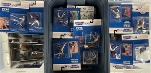 1996 Starting Lineup Baseball Near Set (66/71) Incl. Two Kenner Shipping Cases, 1996 Cooperstown Near Set (10/14) and 80 Extras! 