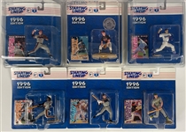 1996 Starting Lineup Baseball Near Set (66/71) Incl. Two Kenner Shipping Cases, 1996 Cooperstown Near Set (10/14) and 80 Extras! 