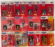 1990-1998 Starting Lineup Basketball Collection of 229 Incl. Three 1991 Michael Jordans