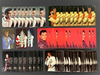 1967-1978 Elvis Presley RCA Calendar Hoard of 139