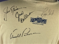 Senior Skins Game T-Shirt Signed by Jack Nicklaus, Arnold Palmer, Ray Floyd and Jim Colbert (BAS)