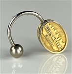 Elvis Presley's Jules Meyers Pontiac Keychain - His Stutz Blackhawk Dealer!