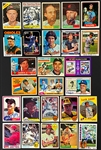1950s Through 1980s Signed Baseball Card Collection (400)