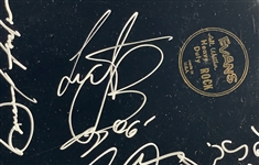 2006 Rolling Stones Rhythym Section Signed Drumhead Incl. Charlie Watts, Darryl Jones, Bobby Keyes and Seven Others (BAS)