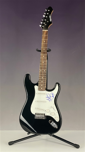 Charlie Watts Signed Guitar (BAS)