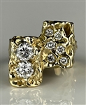 Elvis Presley Owned Box Car Diamond and Gold Ring - Acquired Backstage at His Final Las Vegas Concert on Dec. 12, 1976