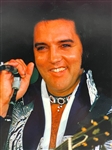 1975 Elvis Presley Stage-Worn Silver and Red Turquoise Native American Necklace - Give to Mary Sumner at the Las Vegas Hilton