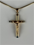 Elvis Presley Owned 18K Gold Crucifix Given to Bodyguard Dave Hebler