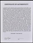 1970s Elvis Presley’s Stage Used Handwritten Lyrics “Fool Such as I”