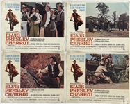 1969 <em>Charro!</em> One Sheet Movie Poster and Complete Set of 8 Lobby Cards – Starring Elvis Presley
