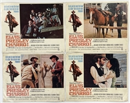 1969 <em>Charro!</em> One Sheet Movie Poster and Complete Set of 8 Lobby Cards – Starring Elvis Presley
