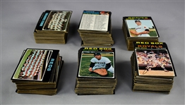 1971 Topps Large Group of 485 with Some Duplication – Includes Gibson, Marichal and Rose