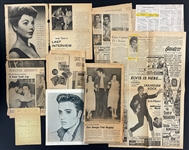 Elvis Presley <em>Jailhouse Rock</em> Files Collection From Trude Forsher Archive (More than 30 Pieces)