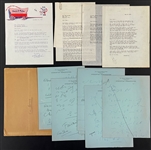Elvis Presley <em>King Creole</em> Files Collection From Trude Forsher Archive (More than 40 Pieces)