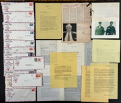 Elvis Presley Military Service Files Collection From Trude Forsher Archive (More than 20 Pieces)