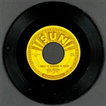 1955 Sun Records 223 45 RPM 7-Inch of Elvis Presley's “Mystery Train” and “I Forgot to Remember to Forget”