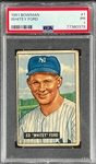 1951 Bowman #1 Whitey Ford - PSA PR 1