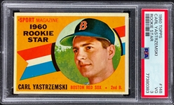 1960 Topps #148 Carl Yastrzemski Rookie Card - PSA VG 3