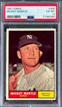 1961 Topps #300 Mickey Mantle - PSA EX-MT 6