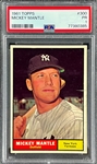 1961 Topps #300 Mickey Mantle - PSA PR 1