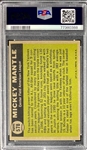 1961 Topps #578 Mickey Mantle All Star - PSA EX 5