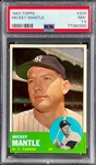 1963 Topps #200 Mickey Mantle - PSA NM+ 7.5