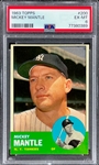1963 Topps #200 Mickey Mantle - PSA EX-MT 6
