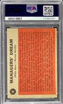 1962 Topps #18 Manager's Dream Mantle/Mays - PSA VG-EX 4