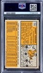 1963 Topps #210 Sandy Koufax - PSA EX-MT 6