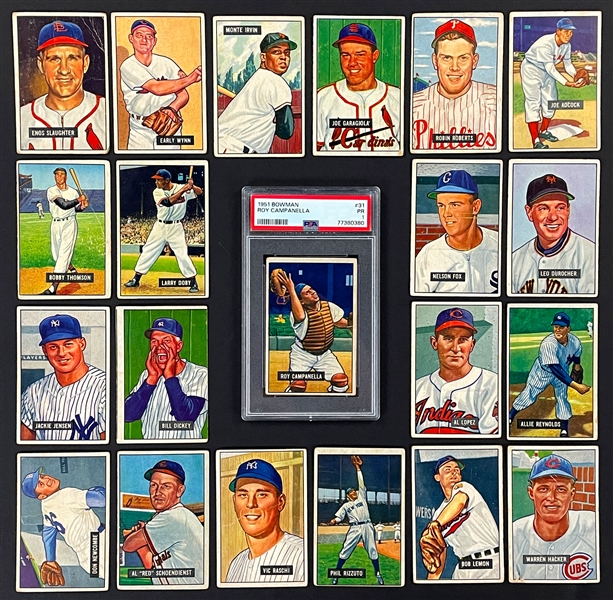 1951 Bowman Baseball Partial Set (163/324) 