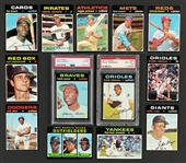 1971 Topps Complete Set (752) Incl. #400 Hank Aaron PSA EX-MT 6