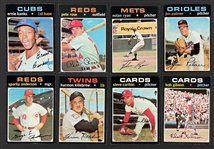 1971 Topps Complete Set (752) Incl. #400 Hank Aaron PSA EX-MT 6