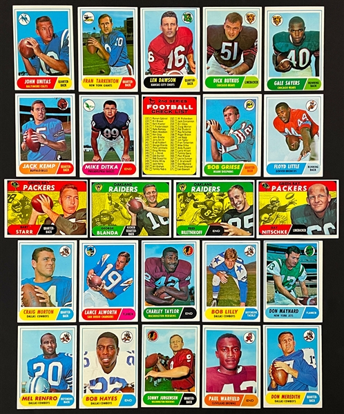 1968 Topps Football Complete Set (219) 