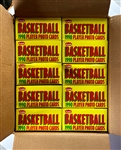 1990-91 Fleer Basketball Complete Factory Case of 20 36-Pack Wax Boxes