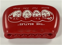 1964 Beatles Change Purse - John, Paul, George and Ringo - Red Variety