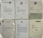 Major League Baseball Letters on Team Stationary (27) 