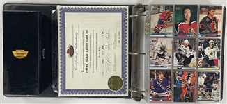 1993 Topps Hockey Stadium Club Members Only Complete Set with Original Binder and Box