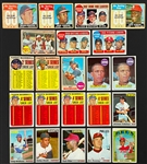 1969 -1973 Topps LARGE Shoebox Collection of 1,839 Incl. Many Hall of Famers