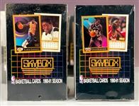 1990-1991 Skybox Basketball Five Sealed Boxes (36 Packs Each)