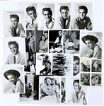 1950's - 1970's Elvis Presley Lobby Cards (8), Pressbooks and Studio Issued Promotional 8x10s (27) - <em>Love Me Tender</em>, <em>Loving You</em>, <em>King Creole</em> and Others