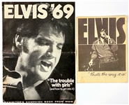 1950's - 1970's Elvis Presley Lobby Cards (8), Pressbooks and Studio Issued Promotional 8x10s (27) - <em>Love Me Tender</em>, <em>Loving You</em>, <em>King Creole</em> and Others