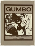 1977 <em>Gumbo</em> Louisiana State Univ. Yearbook Feat. Elvis Presley Concert 2-Page Story