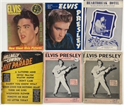 1950s to 1970s Elvis Presley Magazine Collection of 24