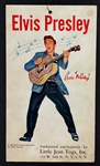 1956 Elvis Presley Enterprises "Little Jean Togs" Dress Tag - Very Rare!